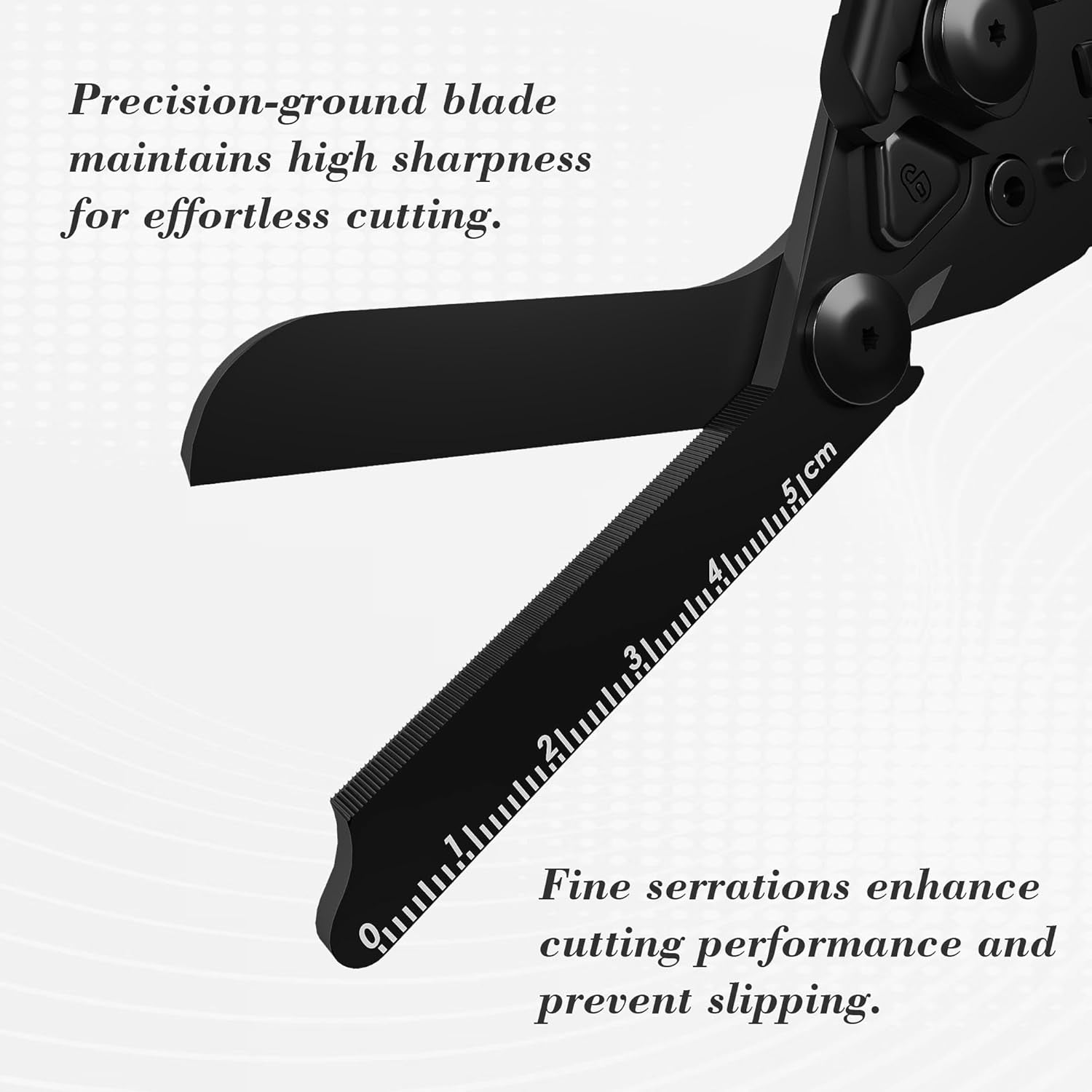 Foldable Trauma Shears with Black Holster, 6-In-1 Medical Shears for Emergency Rescue, Stainless Steel Trauma Shear Ideal for Emts, Nurses, First Responders (Green/Black)