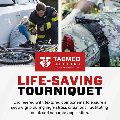 SOF Tourniquet (Generation 5) - Military-Grade Tourniquet for Severe Bleeding Control, Essential First Aid for Tactical, Emergency, and Civilian Use (Tan),